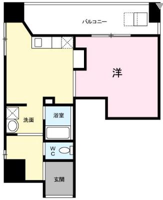 メゾン日本橋浜町　401号室　間取り