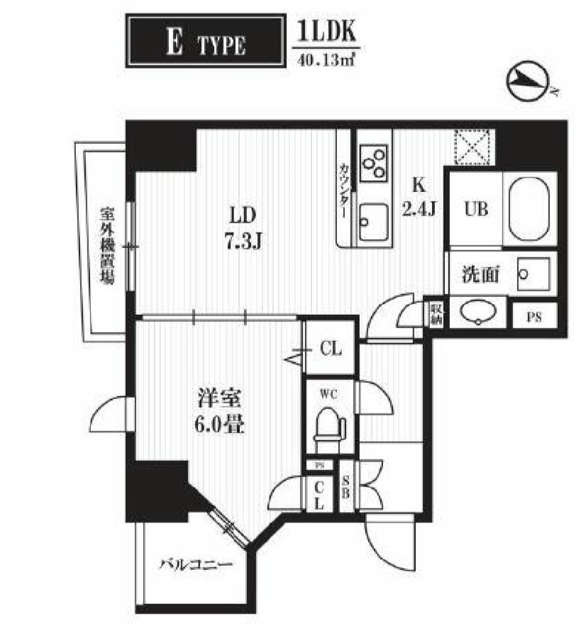 ピークス神田（PEAKS神田）　301号室　間取り