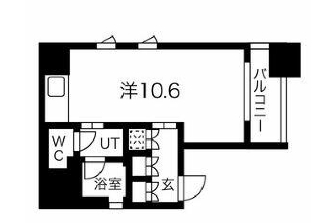 フォレシティ神田多町　206号室　間取り