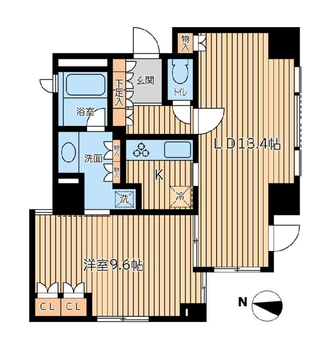 CITY SPIRE半蔵門（旧　KWレジデンス半蔵門）　101号室　間取り