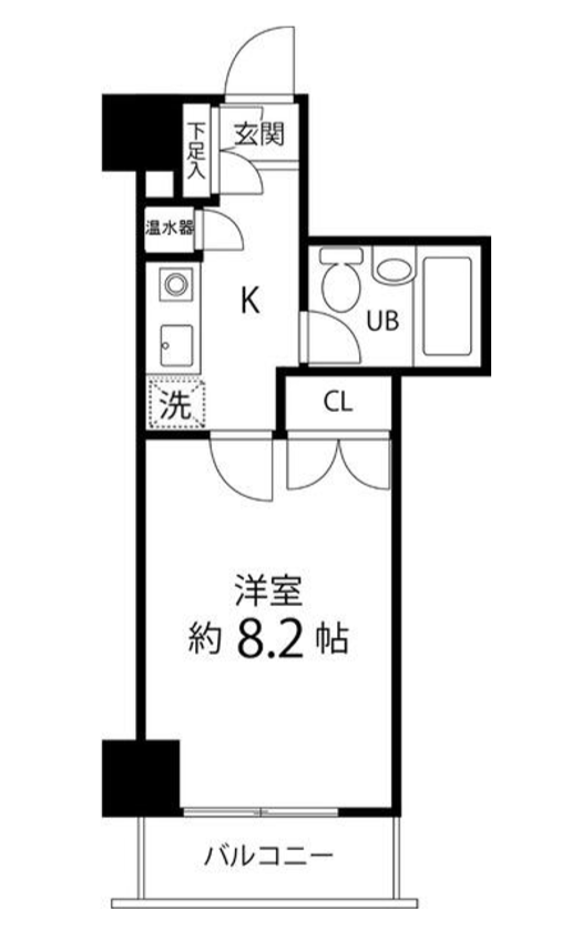 ハイリーフ芝大門　507号室　間取り