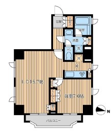 CITY SPIRE半蔵門（旧　KWレジデンス半蔵門）　402号室　間取り