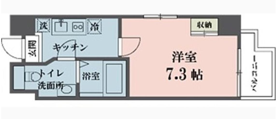 アムス四谷三丁目　1101号室　間取り