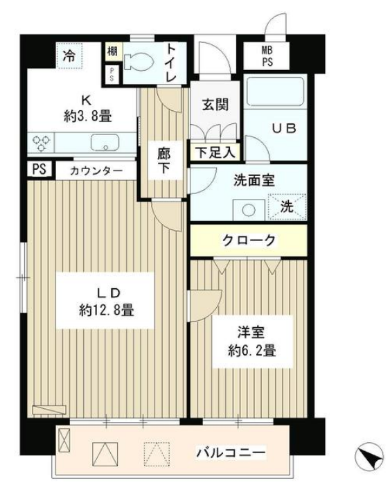 アステリオン松濤　905号室　間取り