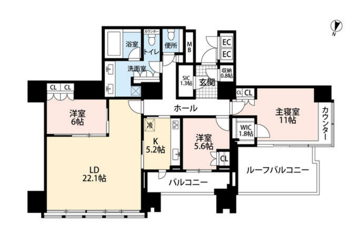 THE ROPPONGI TOKYO CLUB RESIDENCE/3710