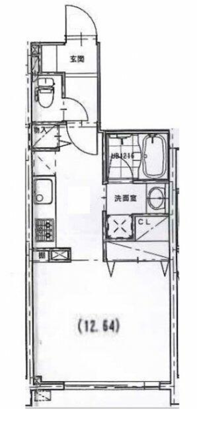 ガーデン代々木参宮橋　402号室　間取り