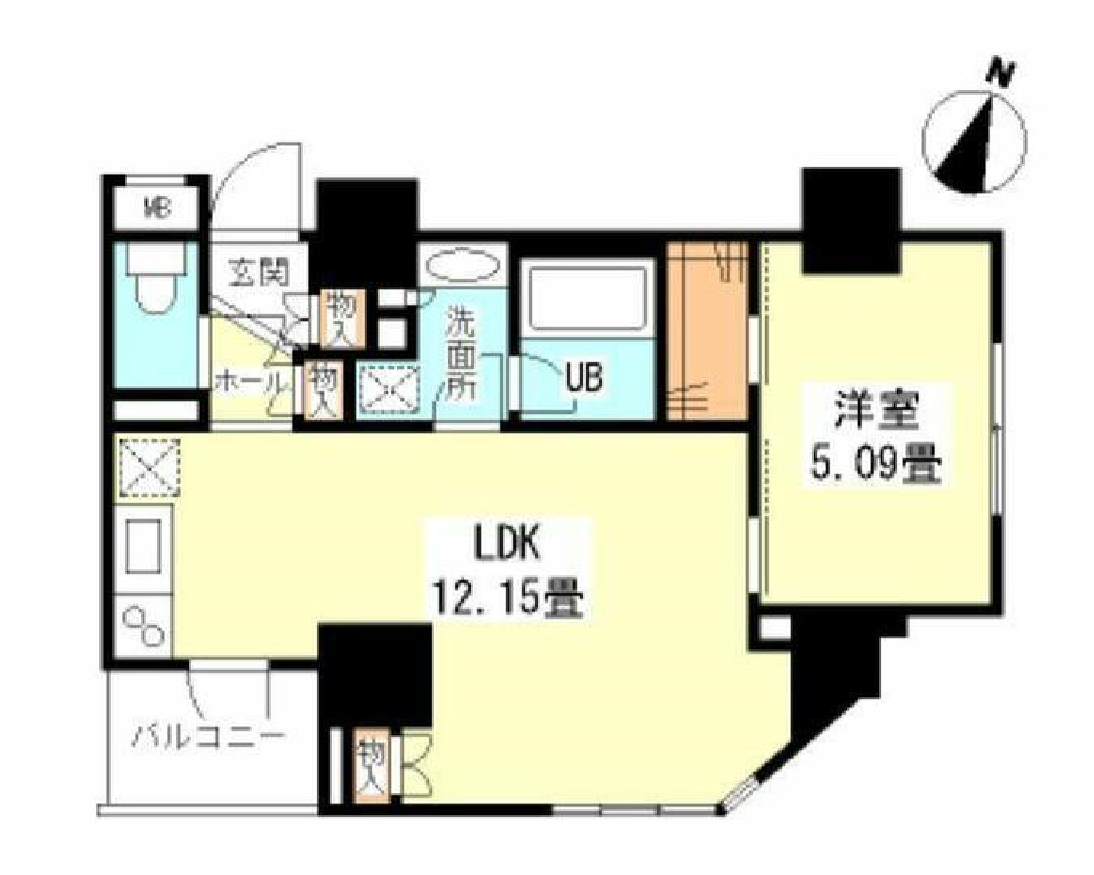 フリージアテラス　1002号室　間取り