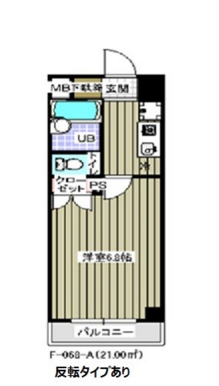レジディア木場　902号室　間取り