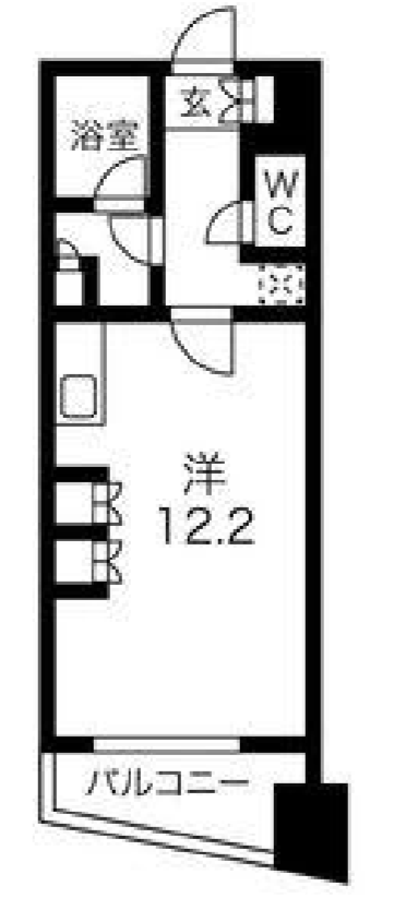 フォレシティ神田多町　502号室　間取り