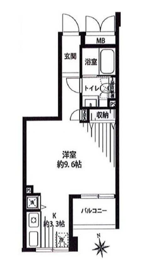 フォルス学芸大学ラクシーズ　101号室　間取り