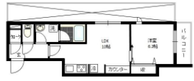 CHOU CHOU CHANOKI（シュシュチャノキ）　301号室　間取り