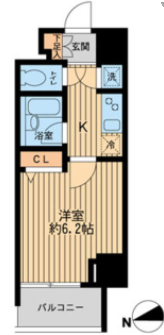 ＨＦ早稲田レジデンス　301号室　間取り