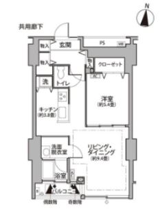 東雲キャナルコートCODAN　11号棟912号室　間取り