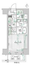 ブライズ住吉DUE　903号室　間取り