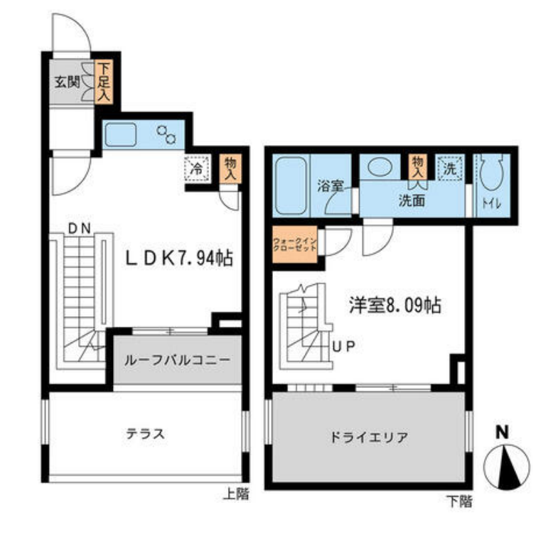 レジデンス白金コローレ　113号室　間取り