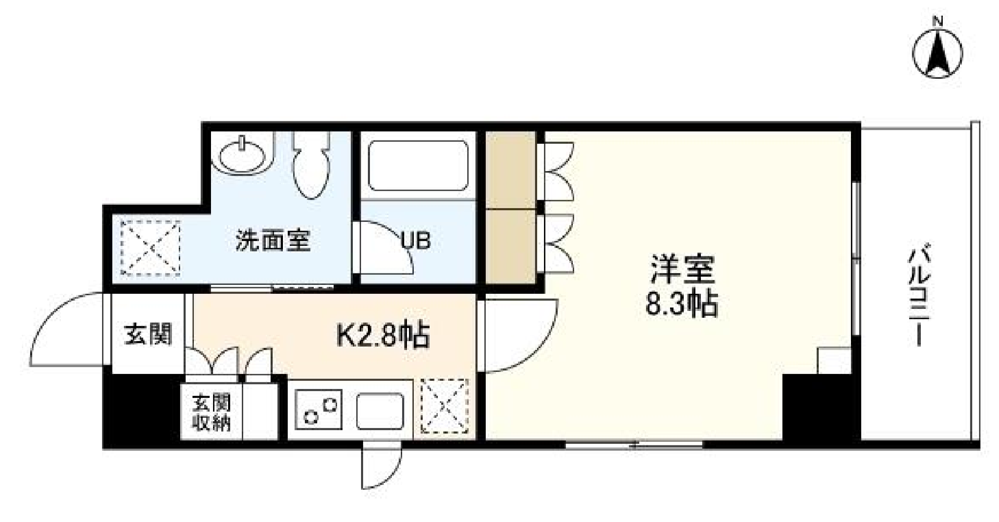 恵比寿三田レジデンス　403号室　間取り