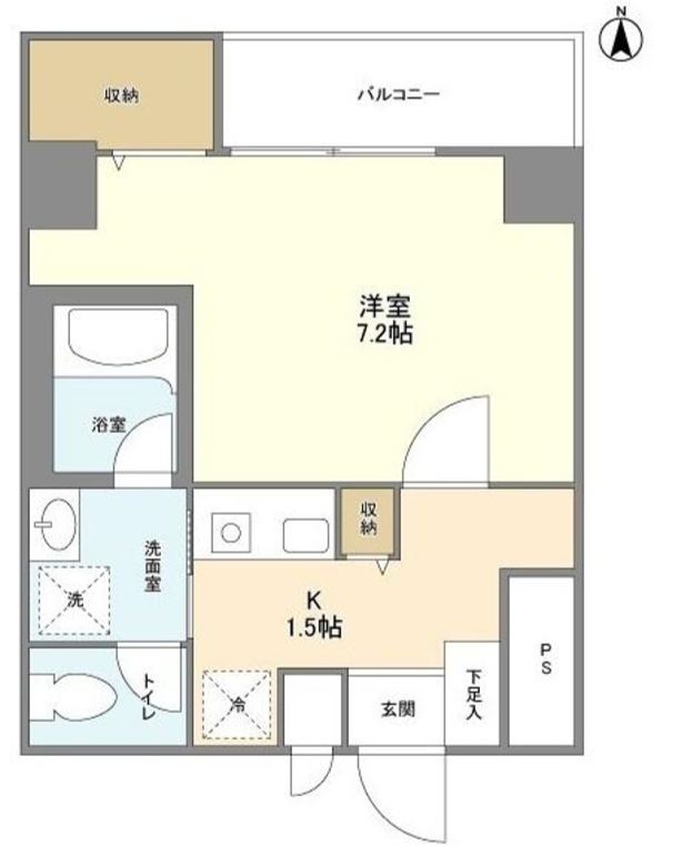 ローズマンションミヤハラ　304号室　間取り