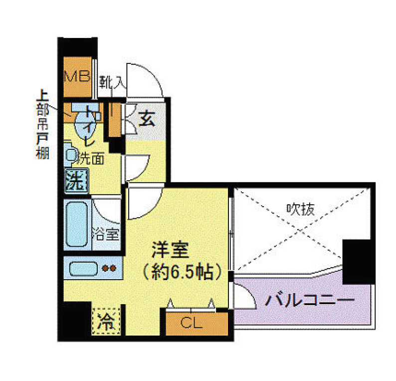 デュアレス千代田三崎町　304号室　間取り