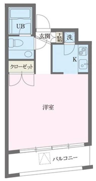 パークフロント西新宿　301号室　間取り
