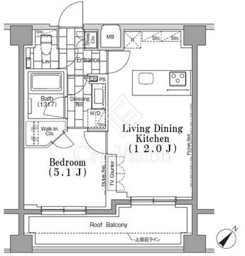 ＯＮＥ　ＲＯＯＦ　ＦＬＡＴ　ＴＳＵＫＩＳＨＩＭＡ