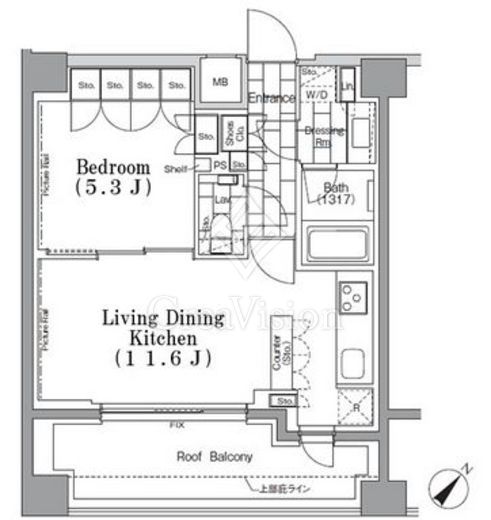 ＯＮＥ　ＲＯＯＦ　ＦＬＡＴ　ＴＳＵＫＩＳＨＩＭＡ