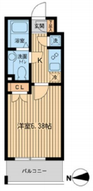 KDXレジデンス東新宿　712号室　間取り