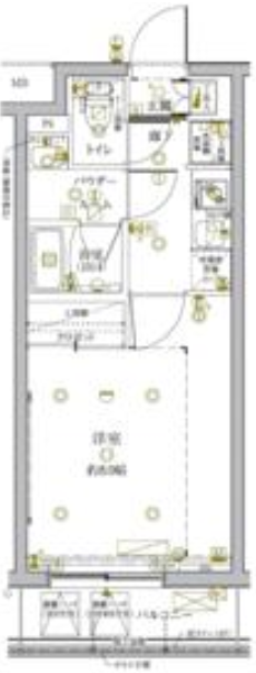クレイシアIDZ新宿落合ディアコート　305号室　間取り