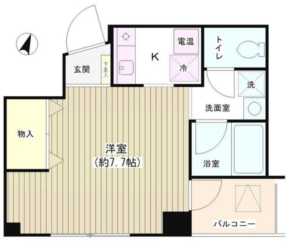 ＴＫＲ神田多町　601号室　間取り