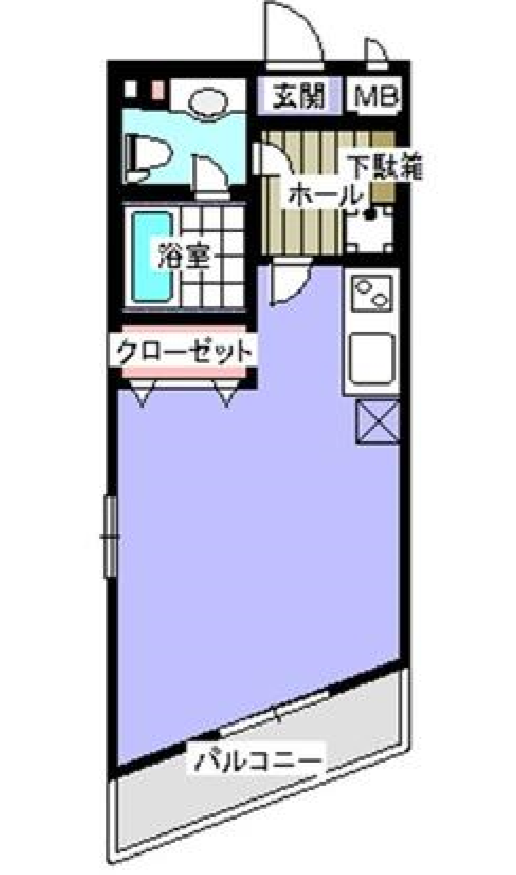 エコロジー目黒青葉台プロセンチュリー　902号室　間取り