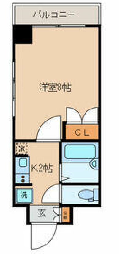 フォレシティ秋葉原　210号室　間取り