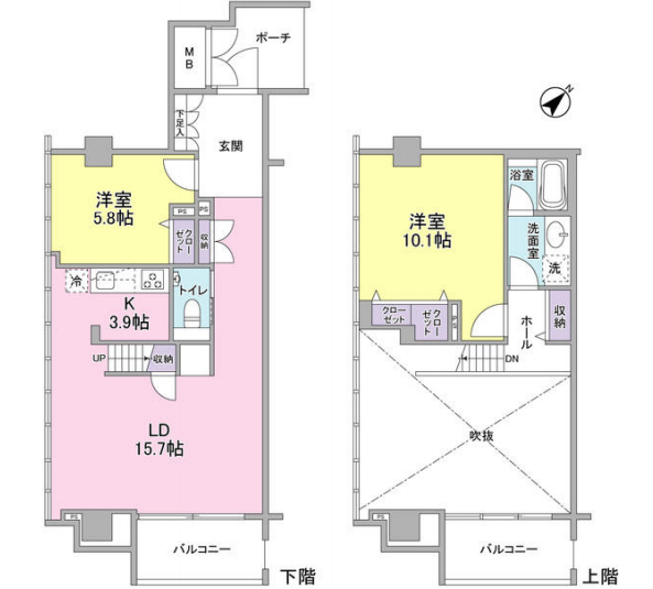 ラフィーヌ銀座　1111号室　間取り