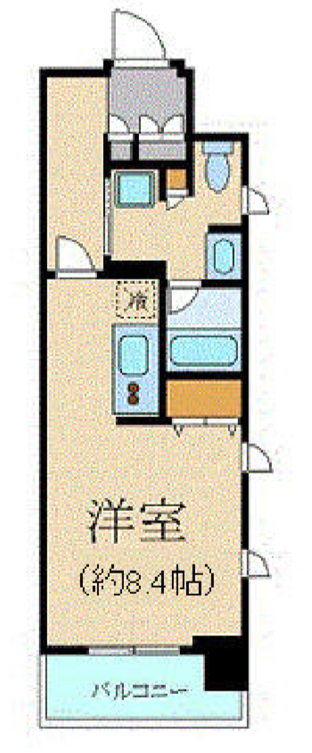 クリオ五反田　305号室　間取り