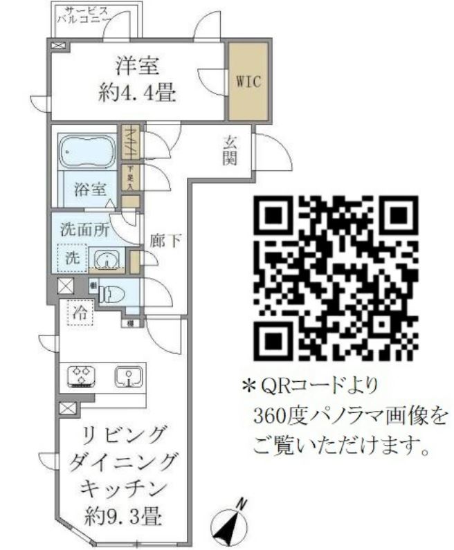 COMPOSITE高輪　301号室　間取り