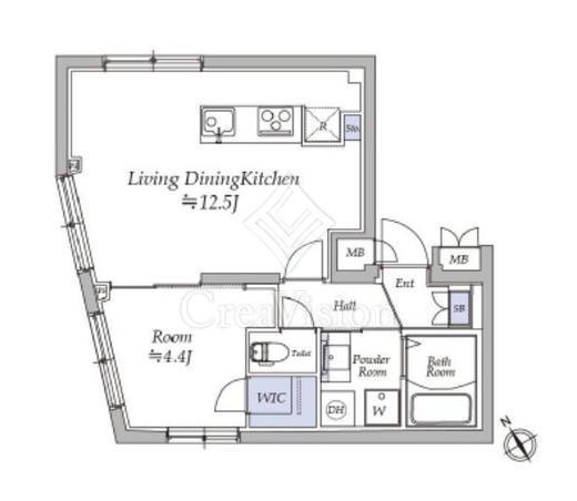 アトリオフラッツ御茶ノ水　301号室　間取り