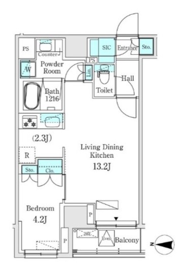 ASMACI MAISON両国Ⅰ (アスマチメゾン両国Ⅰ)　704号室　間取り