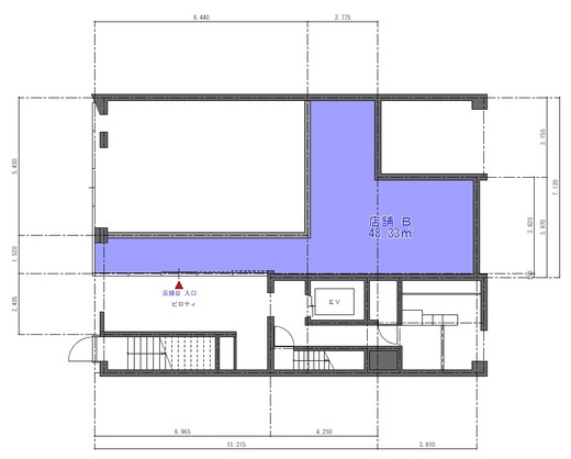 FABRIC吉祥寺 (ファブリック吉祥寺)　1F-B号室　間取り