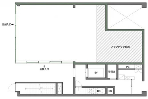 FABRIC吉祥寺 (ファブリック吉祥寺)　1F1号室　間取り