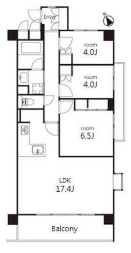 オーパスレジデンス吉祥寺　301号室　間取り