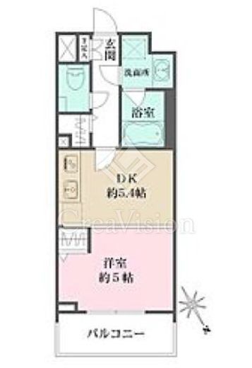 SILVERADO SHIBASAKI-CHO (シルバラード柴崎町)　305号室　間取り