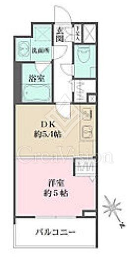 SILVERADO SHIBASAKI-CHO (シルバラード柴崎町)　206号室　間取り