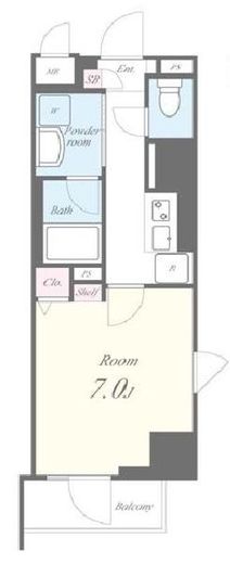 グランドレジデンス三鷹　903号室　間取り