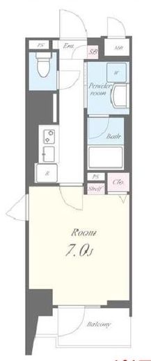 グランドレジデンス三鷹　904号室　間取り