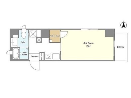 BPRレジデンス国立　301号室　間取り