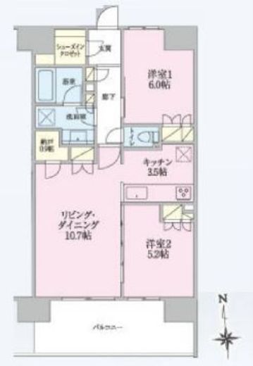 トラープランド翠命館　309号室　間取り
