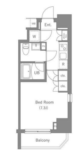 ARKMARK国分寺 (アークマーク国分寺)　202号室　間取り