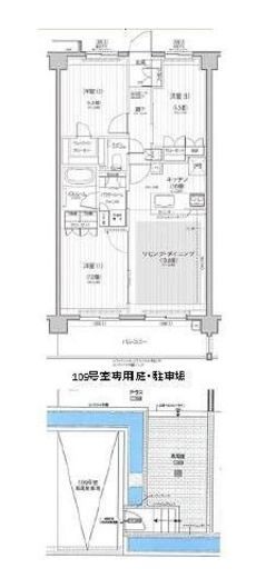Nステージ東小金井　109号室　間取り