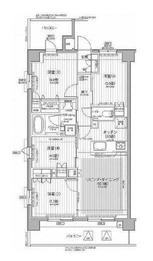Nステージ東小金井　301号室　間取り