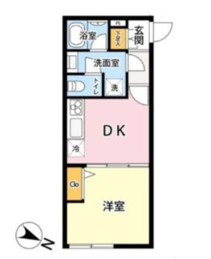 J-ARC吉祥寺 (ジェイアーク吉祥寺)　205号室　間取り