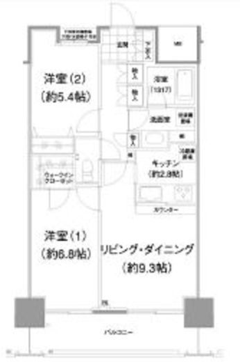 イストワール　602号室　間取り