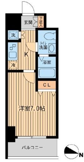 KDXレジデンス立川　812号室　間取り